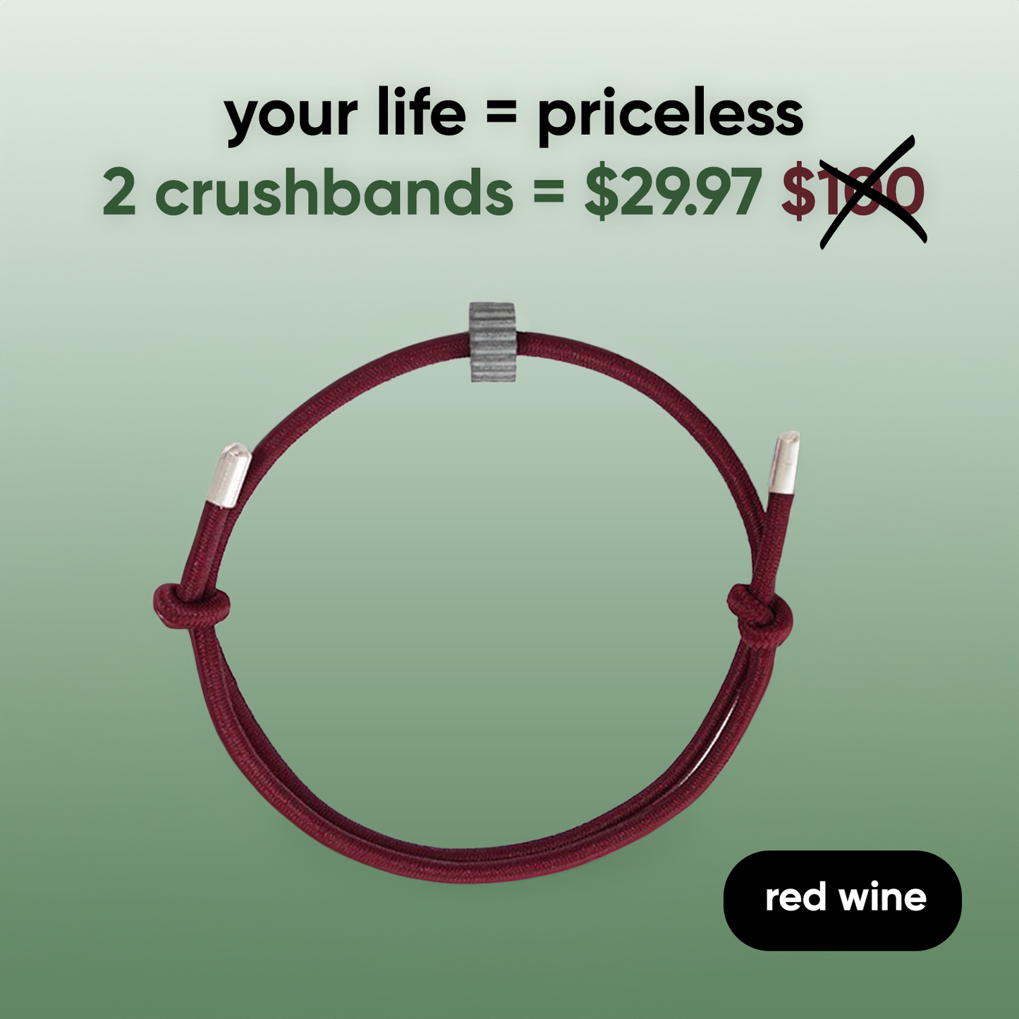 crushband - life safety bracelet